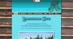 Desktop Screenshot of lonesomecove.com